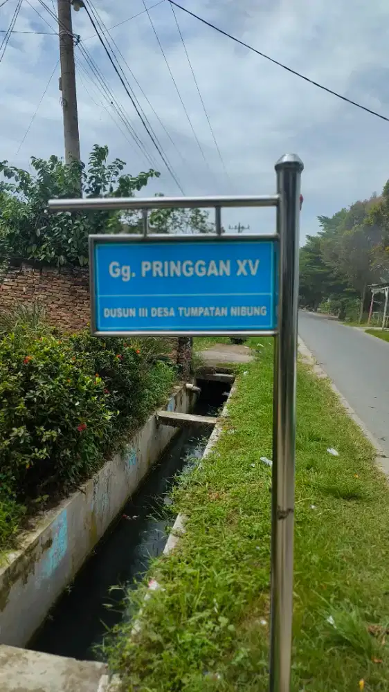 Lokasi tanah sangat bagus utk dijadikan rumah pribadi atau rumah sewa