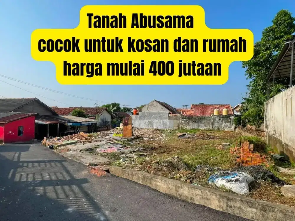 TANAH ABUSAMA SIAP BANGUN PALEMBANG
