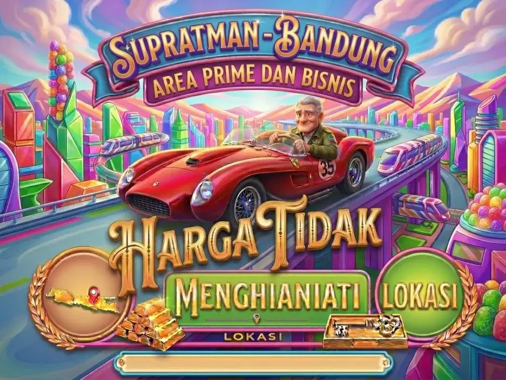 JUAL RUMAH DI JL. SUPRATMAN, DAGO, CIHAPIT, BANDUNG KOTA.