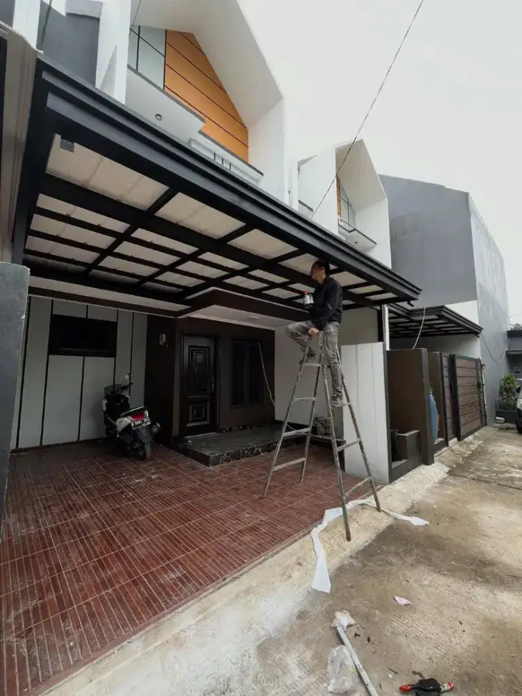 kanopi minimalis atap alderon