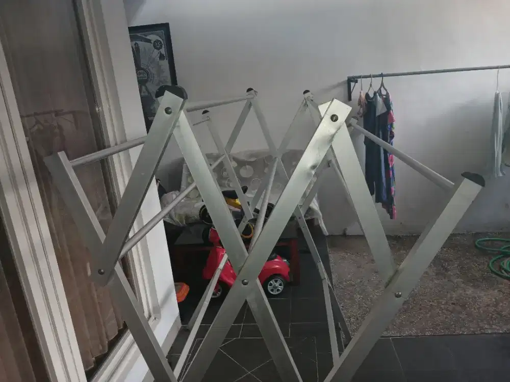 Jual jemuran aluminium lipat