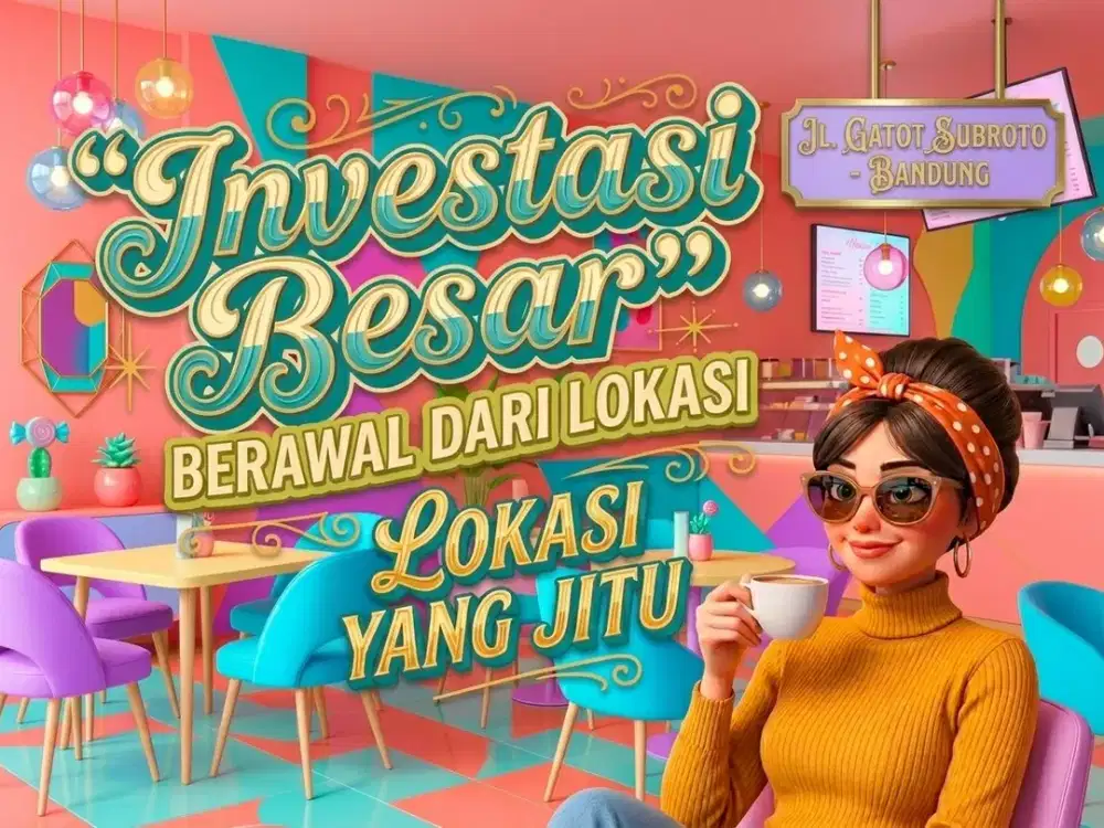 JUAL KOSTEL DI GATOT SUBROTO, TURANGGA, BURANGRANG, BUAH BATU, BANDUNG KOTA.