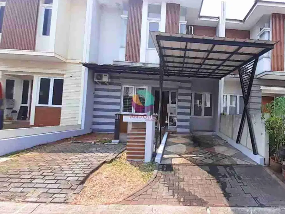 Dijual cepat rumah minimalis 2 lantai dalam cluster favorit kota wisata