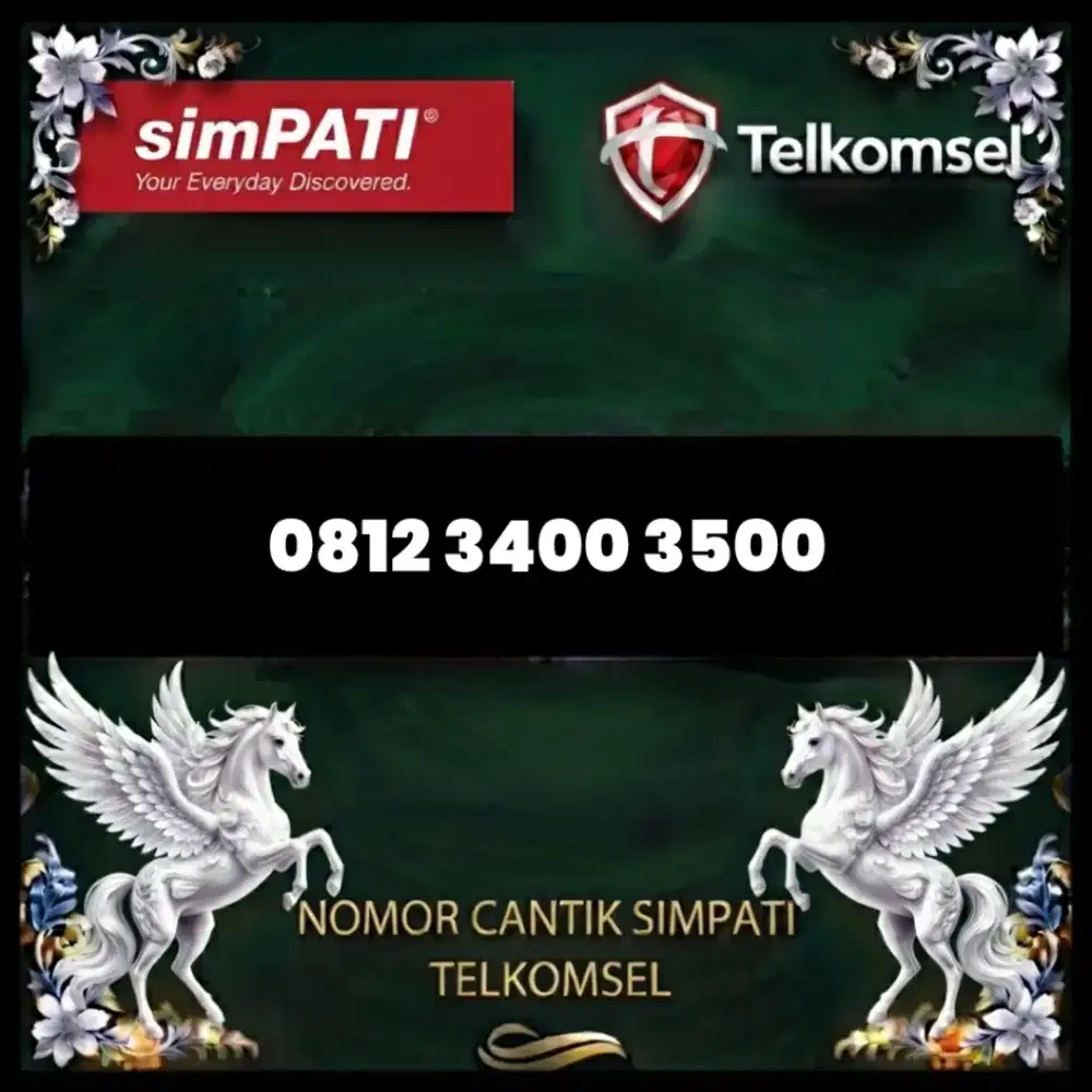 Nomor cantik simpati Telkomsel super