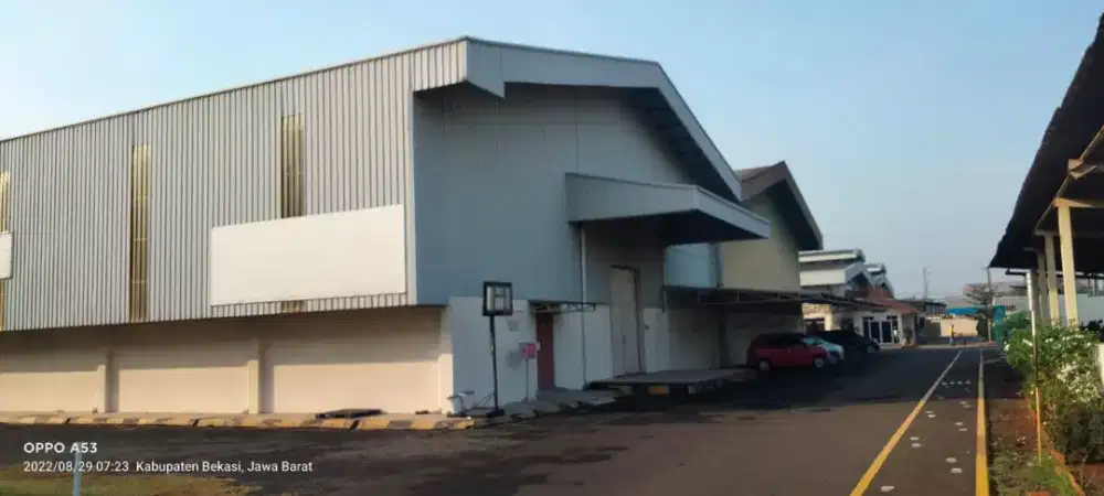 Disewakan Gudang Luas 1,3 ha di Tambun Selatan Kabupaten Bekasi