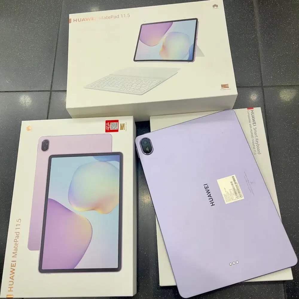 Huawei matepad 11.5 papermatte 2025 ram 8 / 256 garansi dgn keyboard