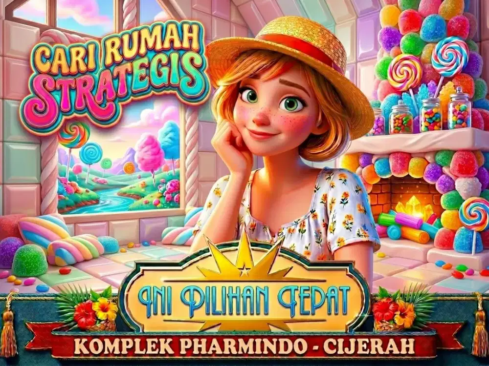 JUAL RUMAH DI PHARMINDO, CIJERAH, MELONG, CIMAHI SELATAN.