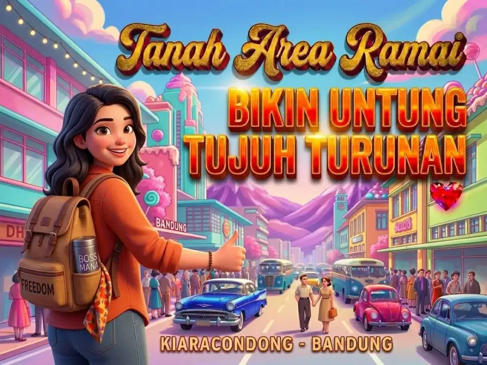 JUAL TANAH DI KIARACONDONG, ANTAPANI, BANDUNG KOTA.