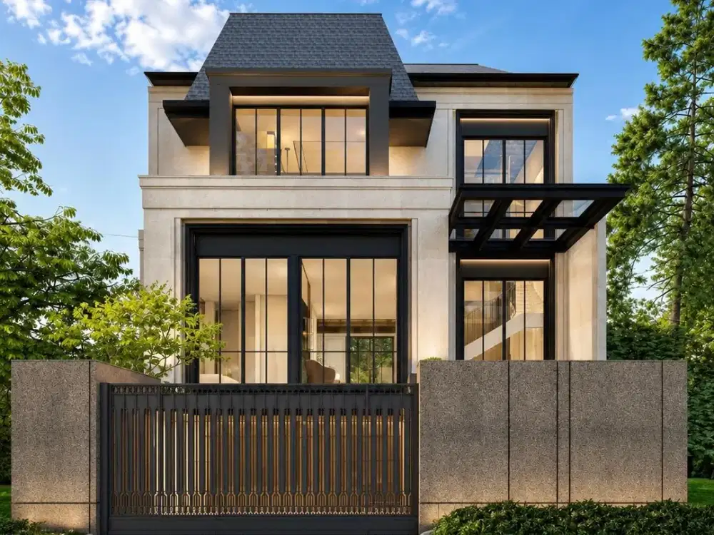 FOR SALE PONDOK INDAH BRAND NEW HOUSE LUXURY MODERN CLASSIC PREMIUM AREA DEPAN TAMAN
