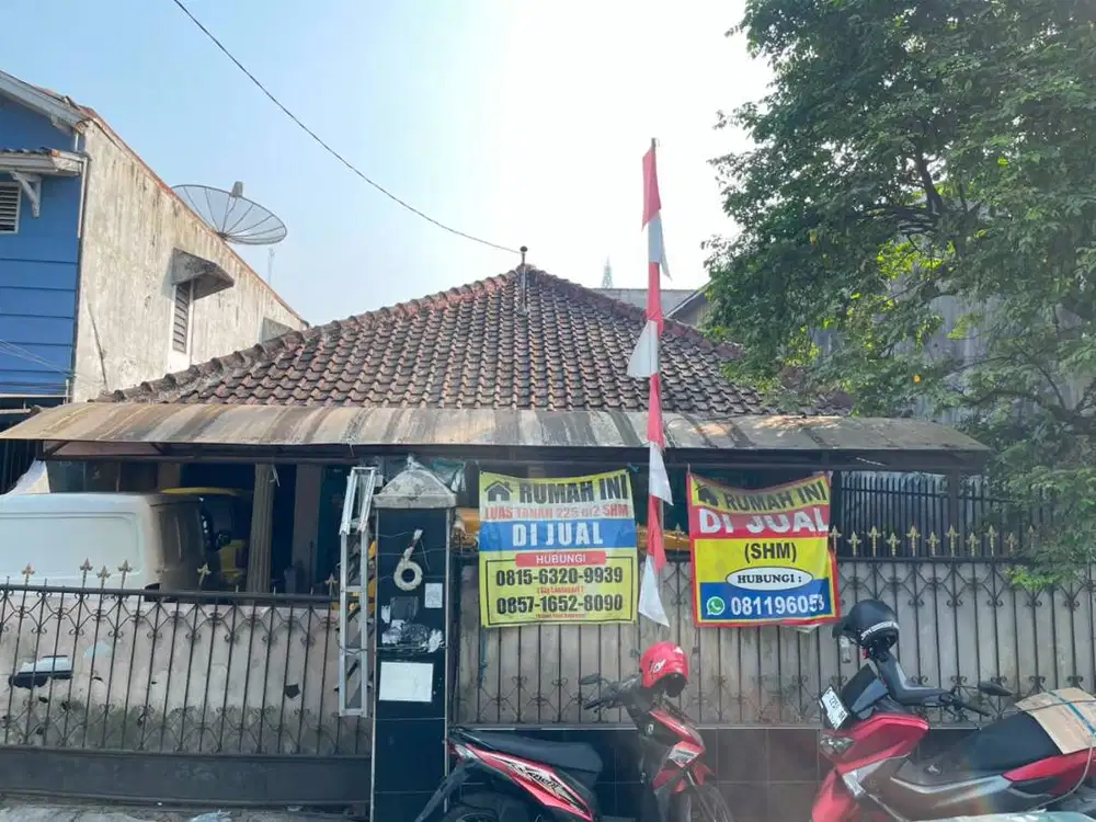 Rumah Dijual Luas Tanah 225m (Jln.Babakan Sirna, Benteng, Warudoyong,)