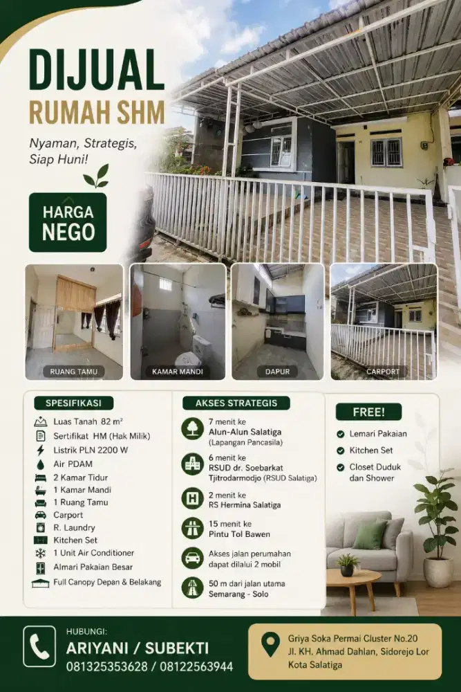 RUMAH HUNIAN TENGAH KOTA SALATIGA