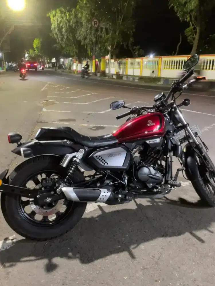 MOTOBI 200 EVO 2021 RED PRIBADI PJK ON PLAT S KM RENDAH