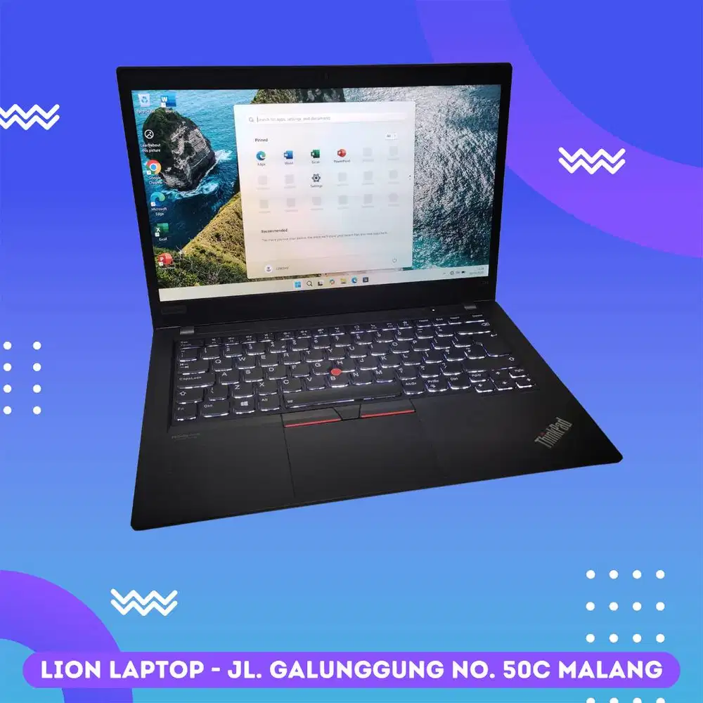 RAM 16GB i5 Gen 11 SSD 256GB Lenovo Thinkpad T14 gen 2i [13|08]