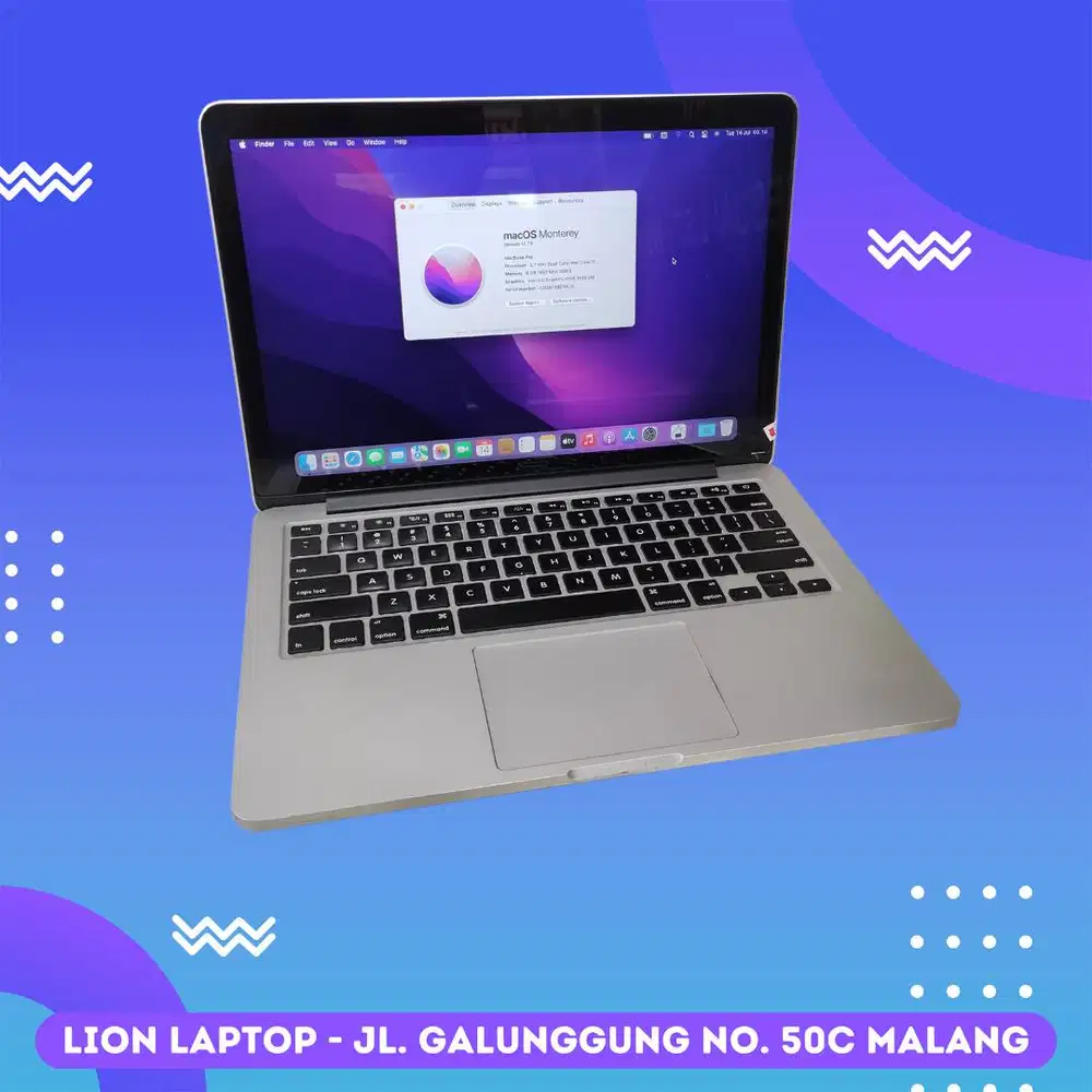 Macbook Pro Retina Core i5 Late 2013 Mulus [13|08]