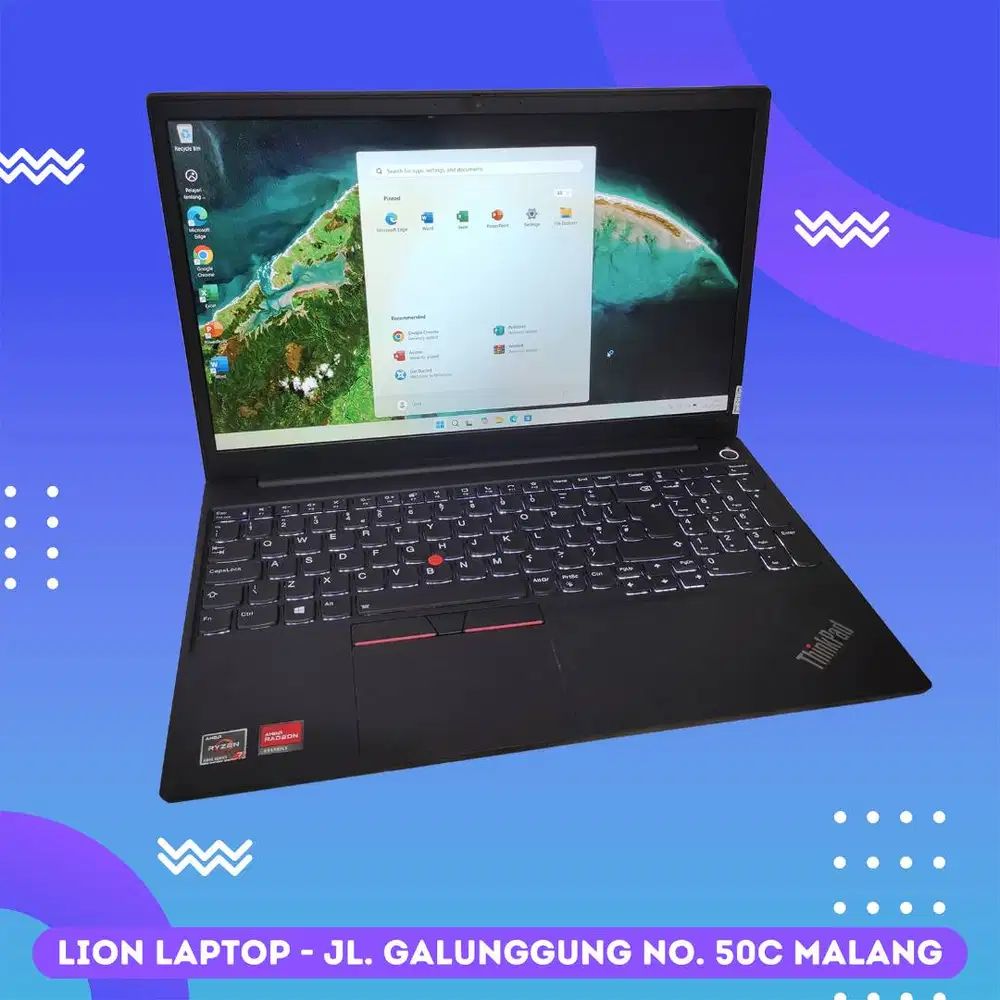 Gaming/Editing AMD Ryzen 5 RAM 8GB Lenovo Thinkpad E15 [13|08]