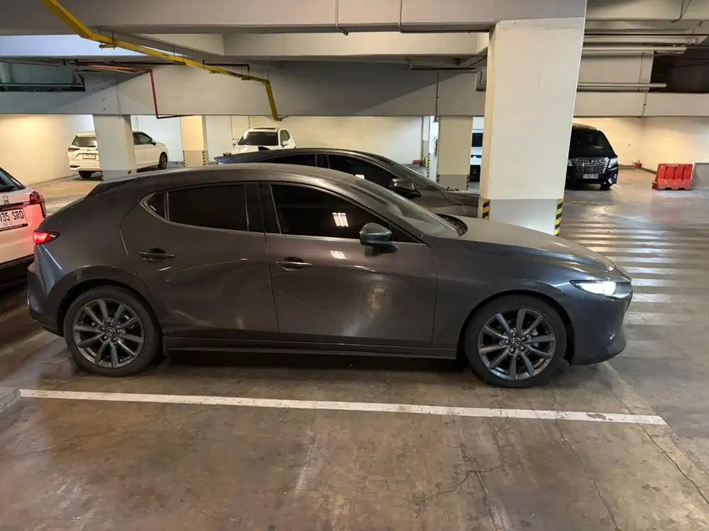 Mazda 3 grey 2021 hatchback