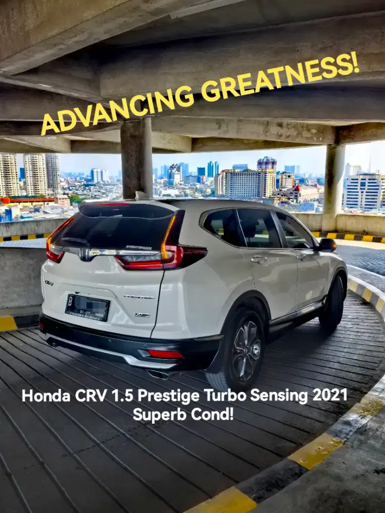 Honda CRV 1.5 Prestige SENSING 2021 Km 33k