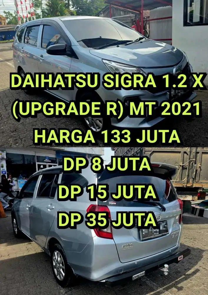 Daihatsu Sigra 2021 Bensin DP 8 JUTA