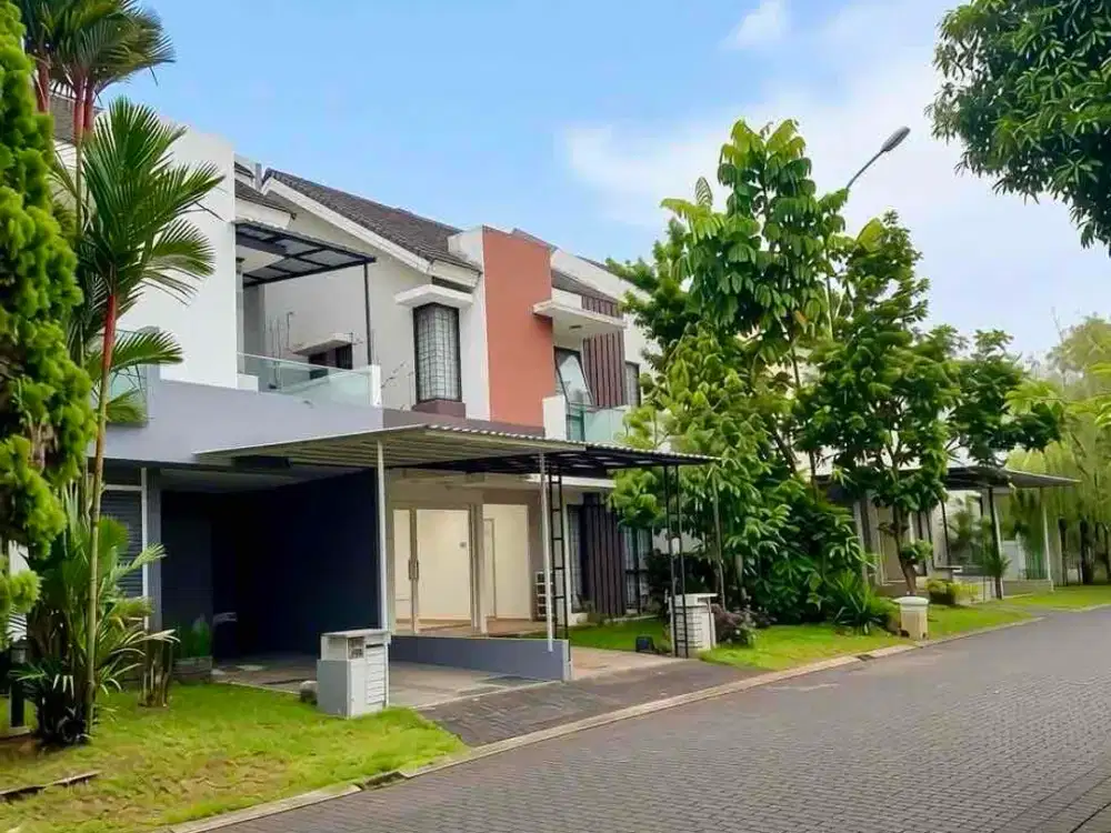 Rumah Cantik Full Renov di Foresta Allevare BSD Akses Taman Belakang Jogging Track Kamar Besar Lihat Pasti Suka