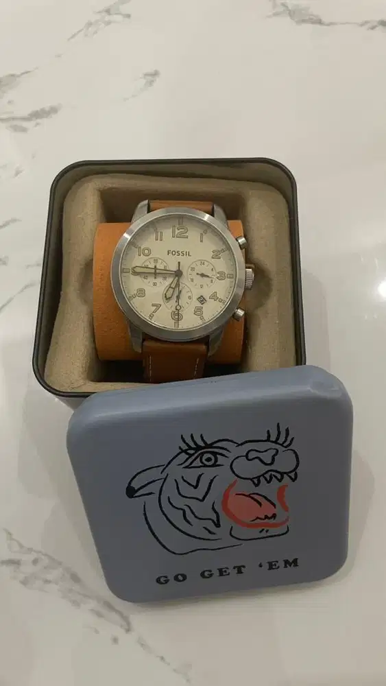 PRELOVED FOSSIL ORIGINAL JAM TANGAN PRIA