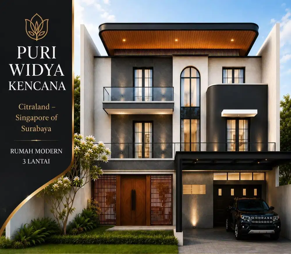 DIJUAL RUMAH NEW GRESS 3 LANTAI PURI WIDYA KENCANA CITRALAND!