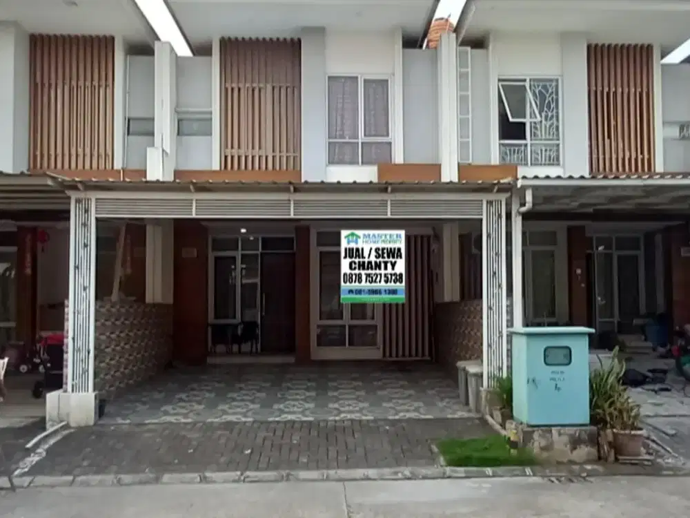 Rumah Cluster 2,5 Lantai Disewa/Dijual