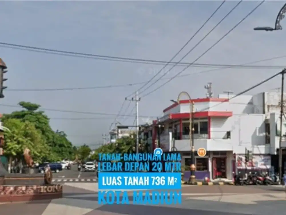 (AD) Tnh+Bangunan Lama harga miring, PangSud KOTA MADIUN Lokasi Baguss