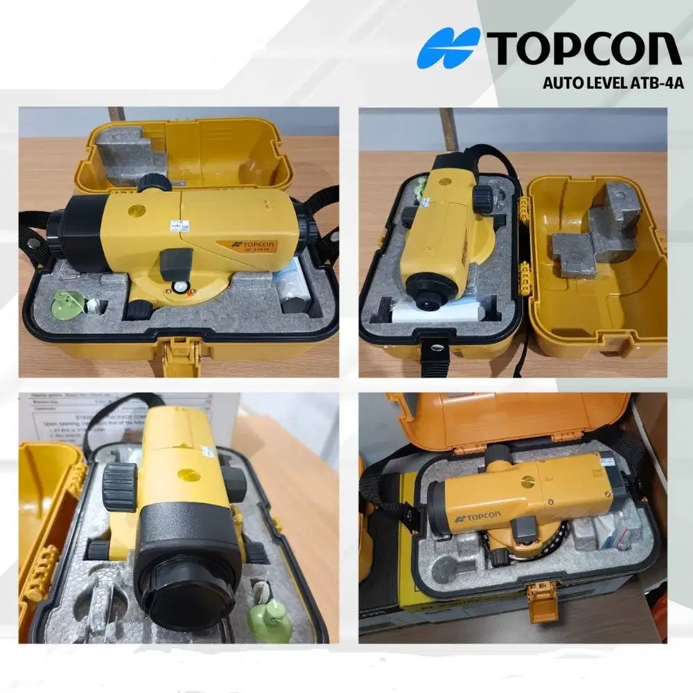Waterpass topcon AT-B4 alat ukur otomatis