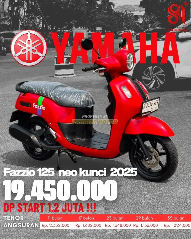 YAMAHA FAZZIO 125 NEO BLUECORE 2025