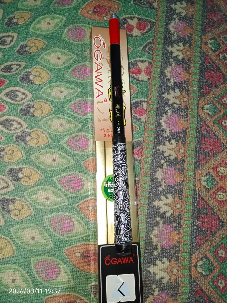 Joran tegek Ogawa gindara 360cm kolong aluminium spek kaku