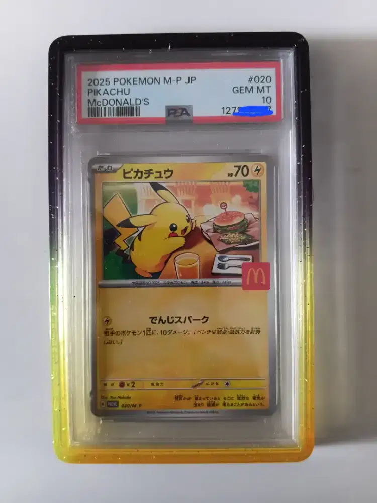 Pikachu mcd psa 10