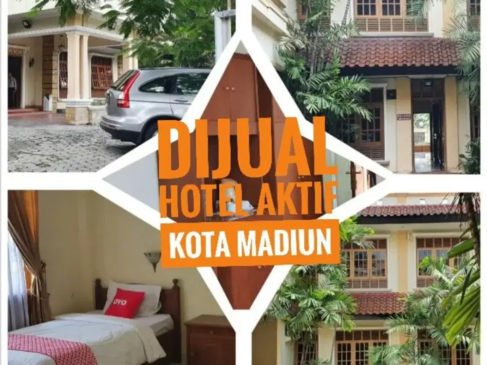 (AB) Hotel Aktif di KOTA MADIUN, Lokasi Strategis