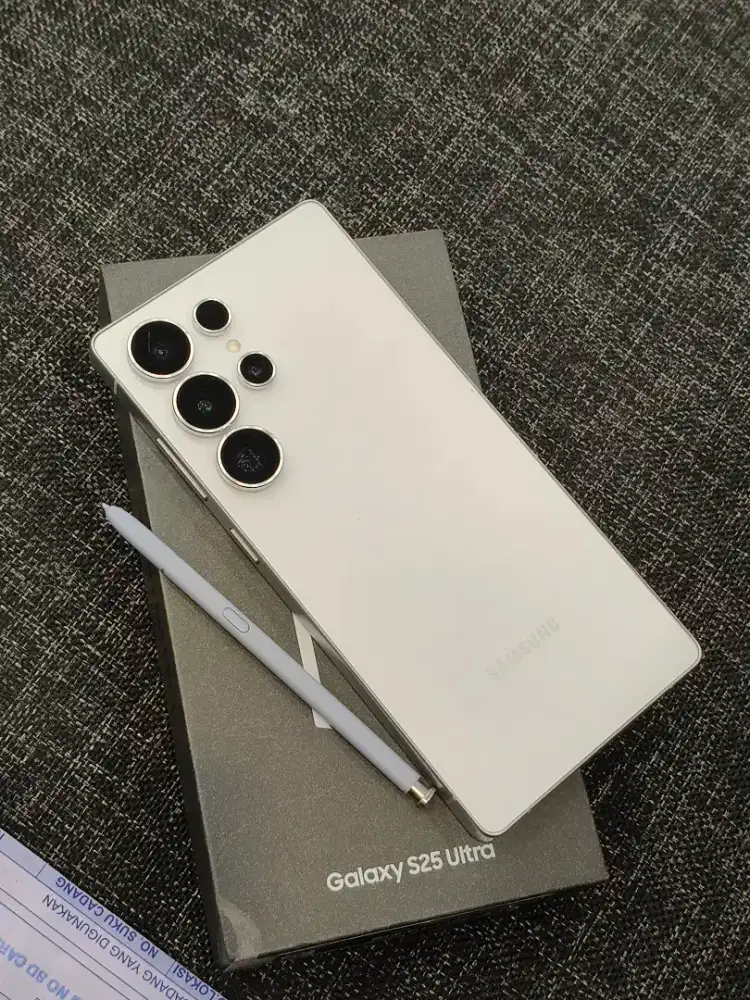 Samsung S25 Ultra 5G 12+12/512gb komplit ori mulus resmi indo