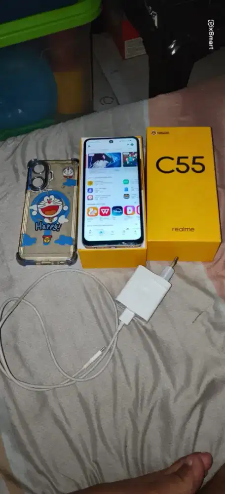 Bismillah...Dijual Hp Realme C55 Ram 6+6/128gb.Suport NFC Fulset