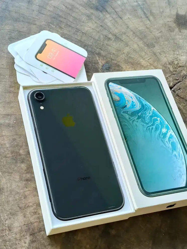 iPhone XR 128gb ibox komplit ori resmi indo nominus