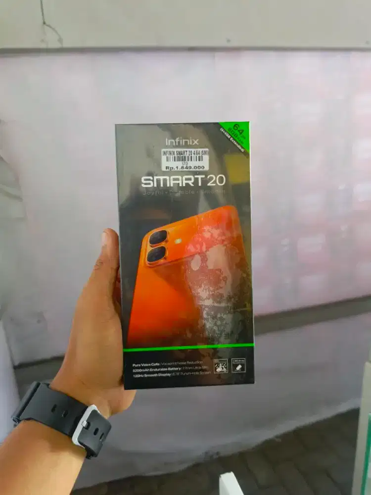 INFINIX SMART 20 8/64GB 'ATLANTIS DAHSYAT'