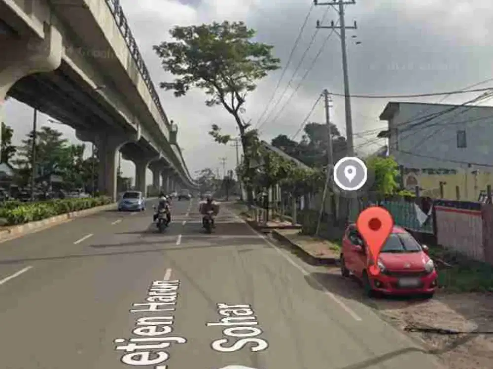 Tanah 1.441 M² Bandara ruko kantor murah palembang asrama haji