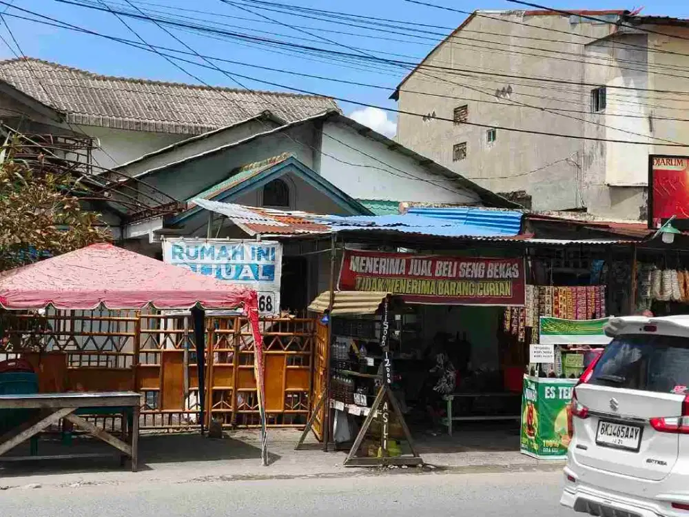 Dijual tanah dan bangunan di Jl. Selamat Ketaren