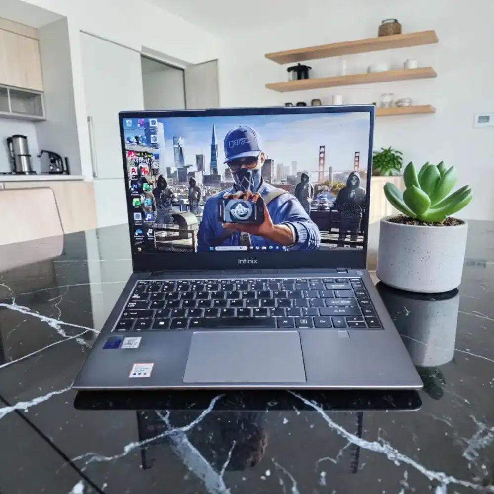 Laptop i7 GEN 10 INFINIXX X1 Pro Silver Metalic [RAM 16 GB/SSD 512Gb]