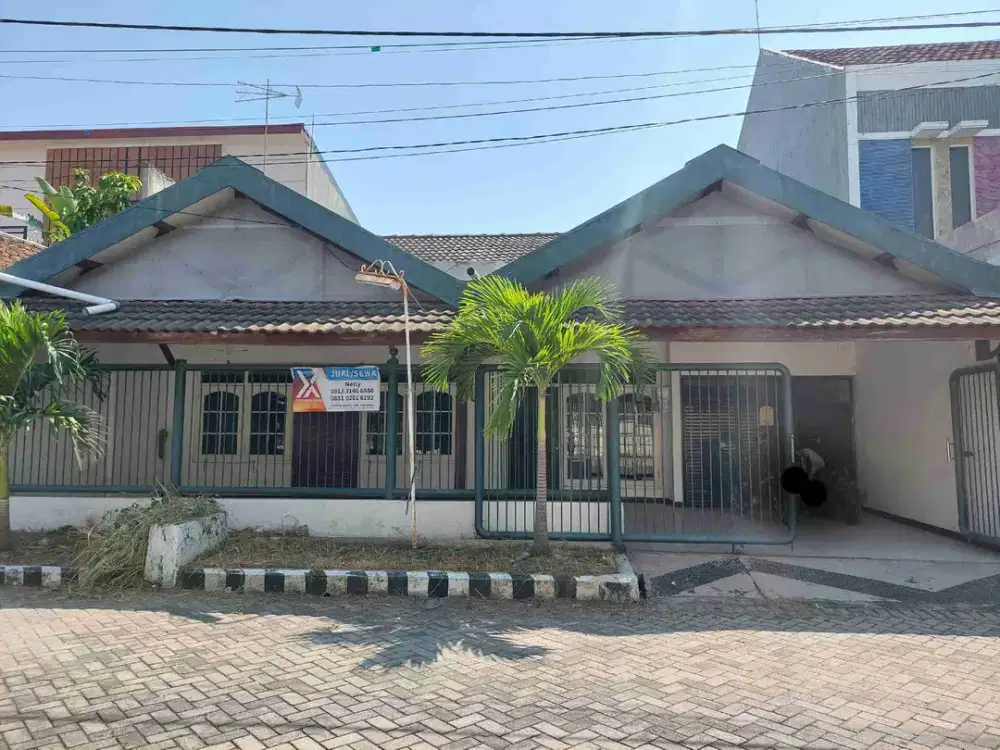 Rumah sewa dan jual besar Wisma mukti,Klampis semolo timur surabaya