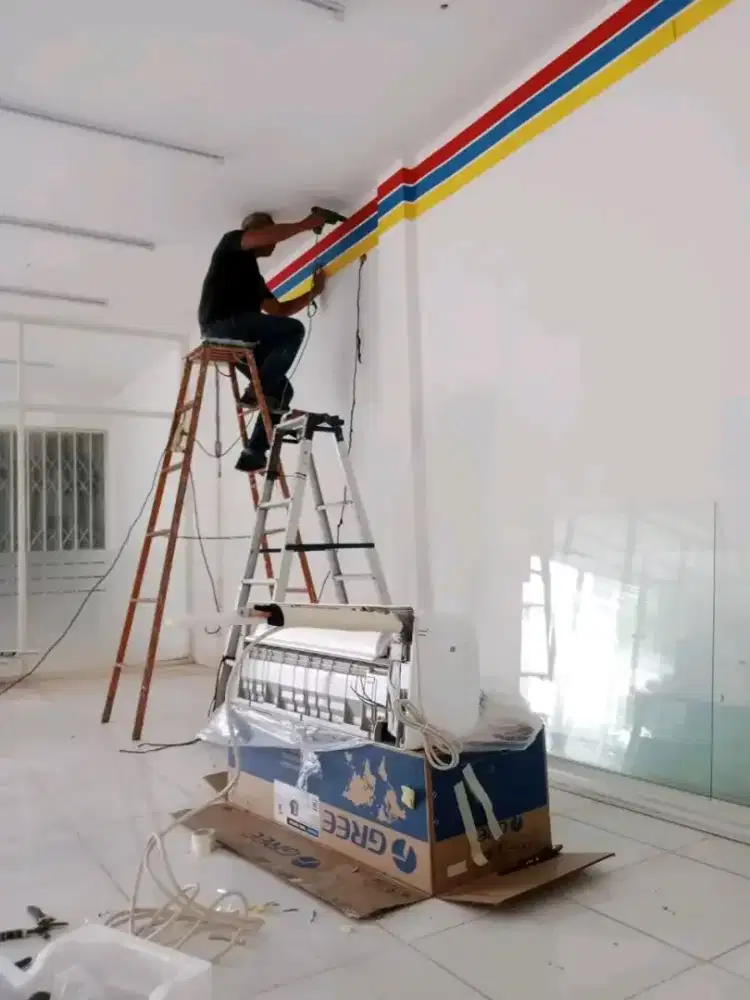 Terima servis AC, isi freon AC, bongkar pasang AC, dll