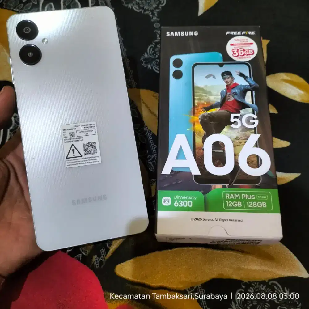 Samsung A06 5G 6/128gb mulus fullset