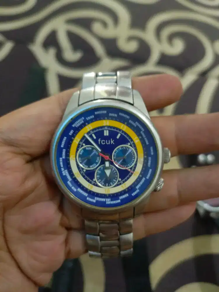 Jam tangan FCUK (French Connection United Kingdom) Chronograph