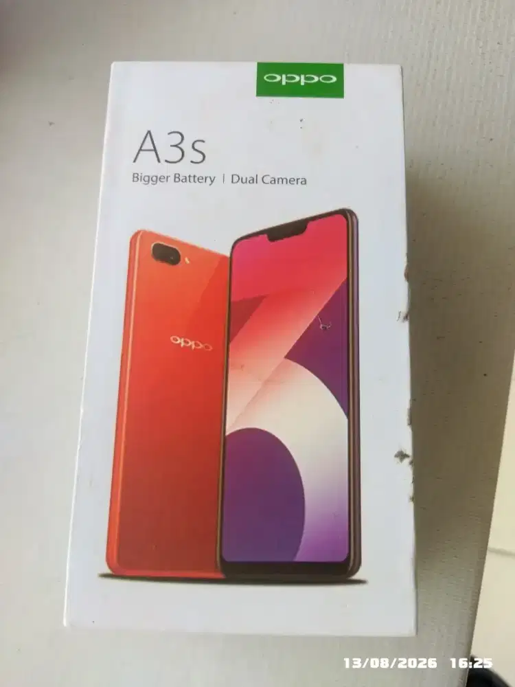 Dijual cepat oppo A3s, barang masih mulus.. Nego tipis.