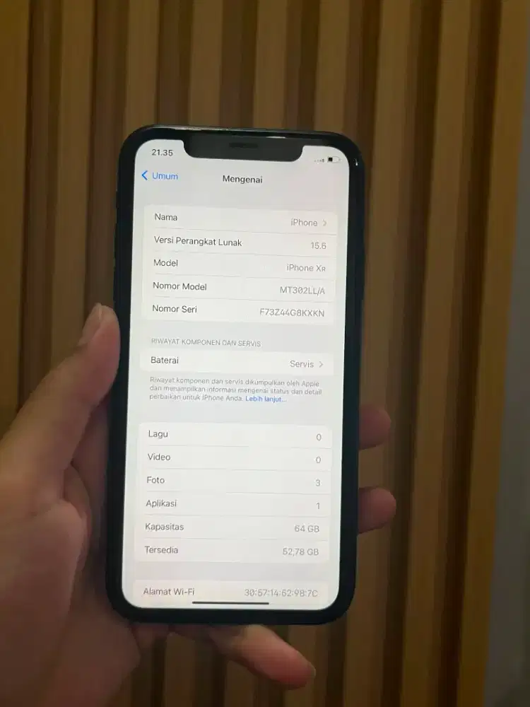 iPhone XR 64GB Ex Garansi Inter LL/A – Fullset