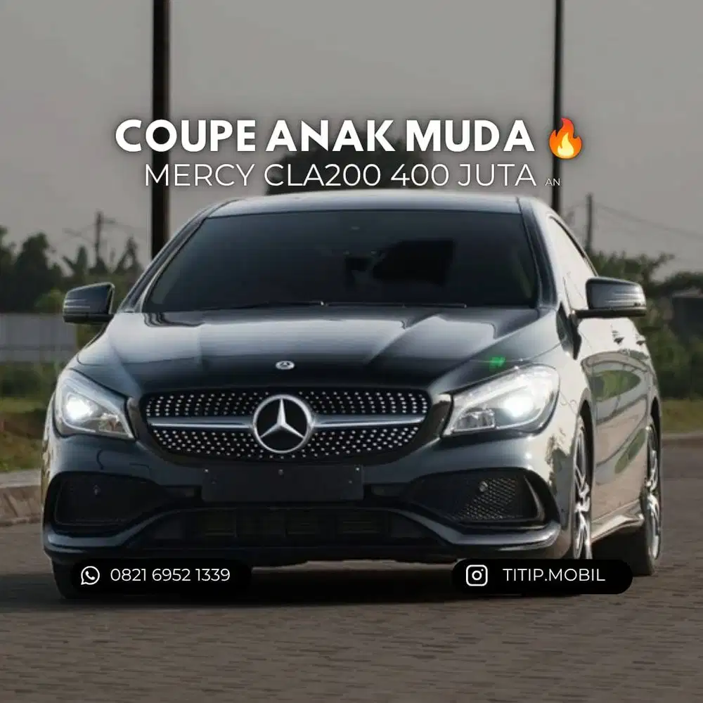 [TERMURAH] Mercedes-Benz CLA200 AMG 2018