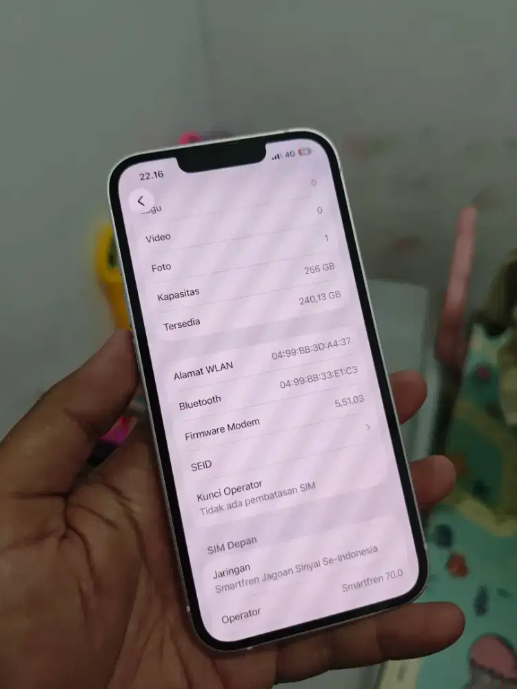 Iphone 13 256GB Pink Inter