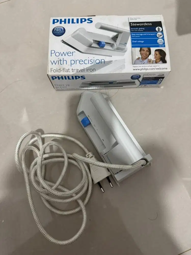Philips Travel Iron HD1301 - Setrika Travel Lipat