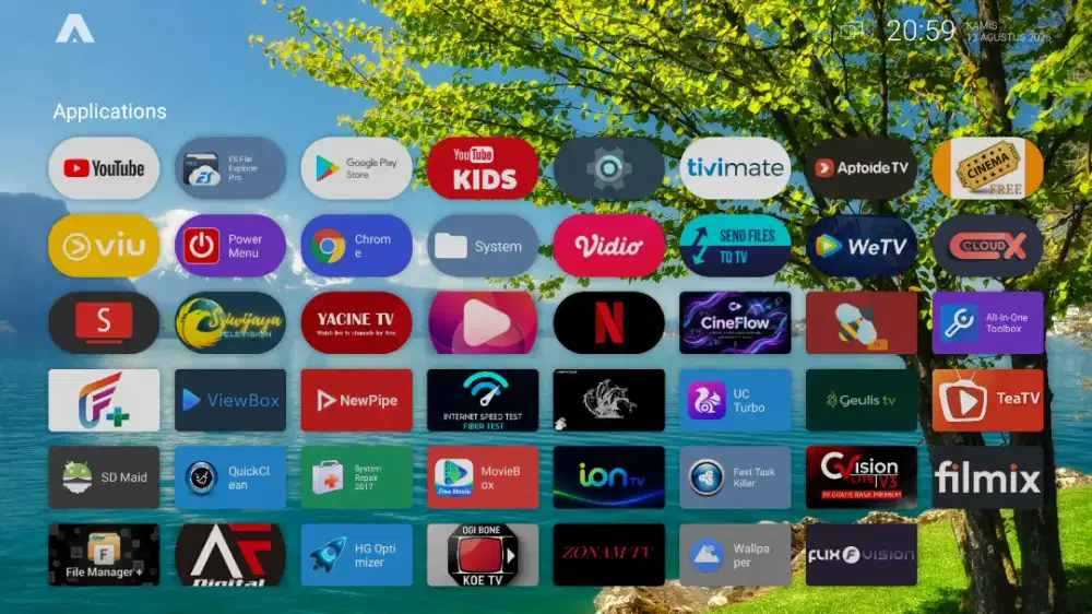 Android tv internet STB