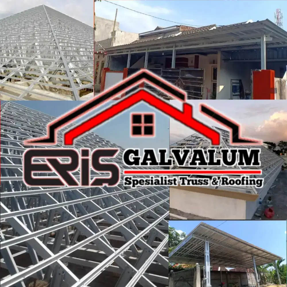 Jasa pasang rangka atap galvalum se MALANG RAYA